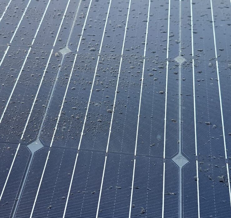 Zonnepaneel Gecoat